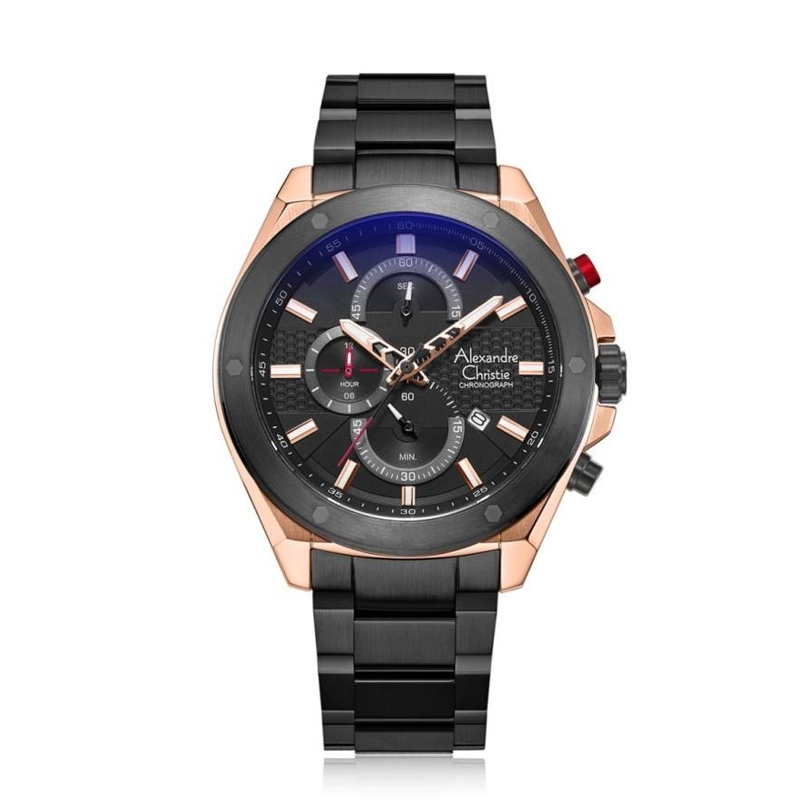 Jam Tangan Pria Alexandre Christie 6674 mcbbrba 6674mc ac6674 mc bbrrba 6674mcbbrba original alexand