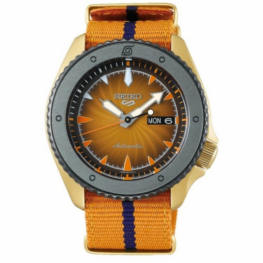 Jam Tangan Pria Seiko Naruto Original SRPF70K1 SRPF70 Limited Edition