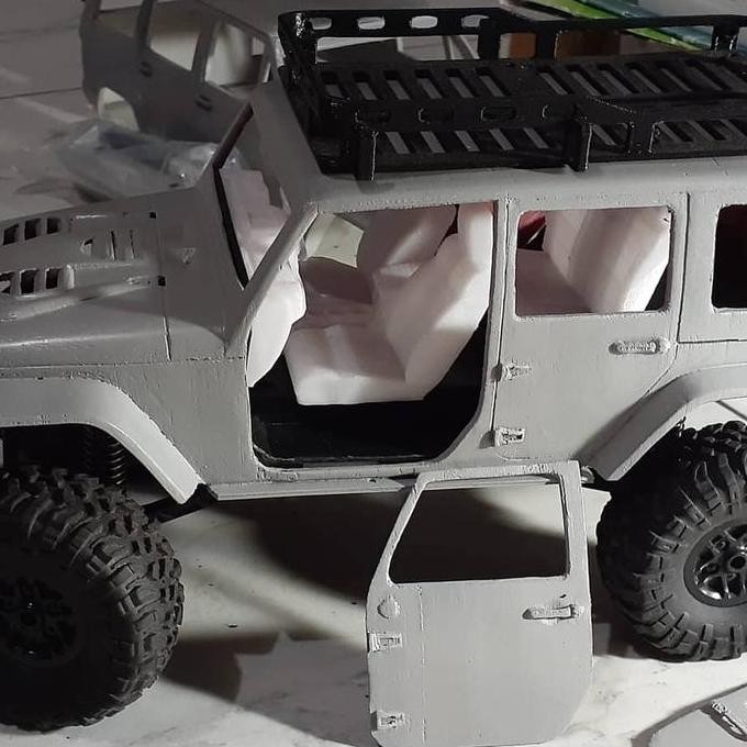 {{{{{{] body RC 3dprint WB 23cm lengkap interior