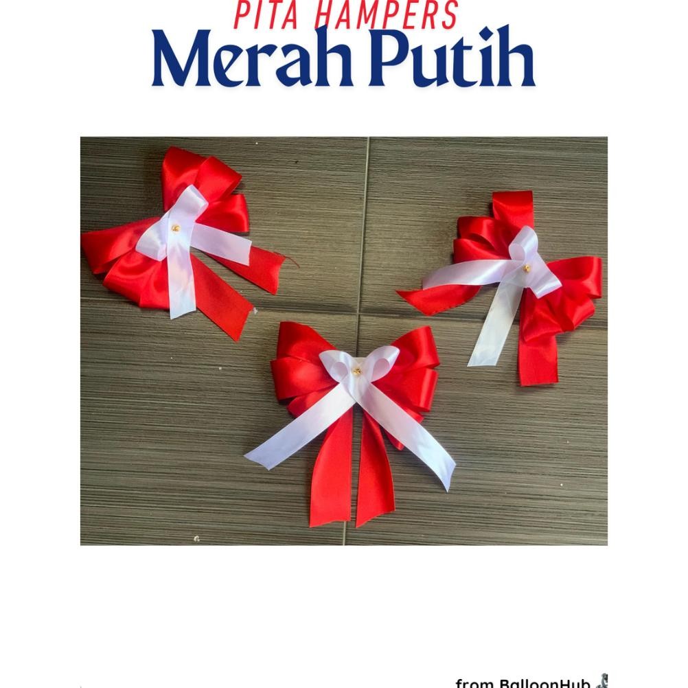 

Oy58 Pita Merah Putih Siap Pakai, Pita Panitia 17 Agustus 2025 Pita Untuk Hampers Dekorasi Kemerdekaan Indonesia Hiasan Hut Ri