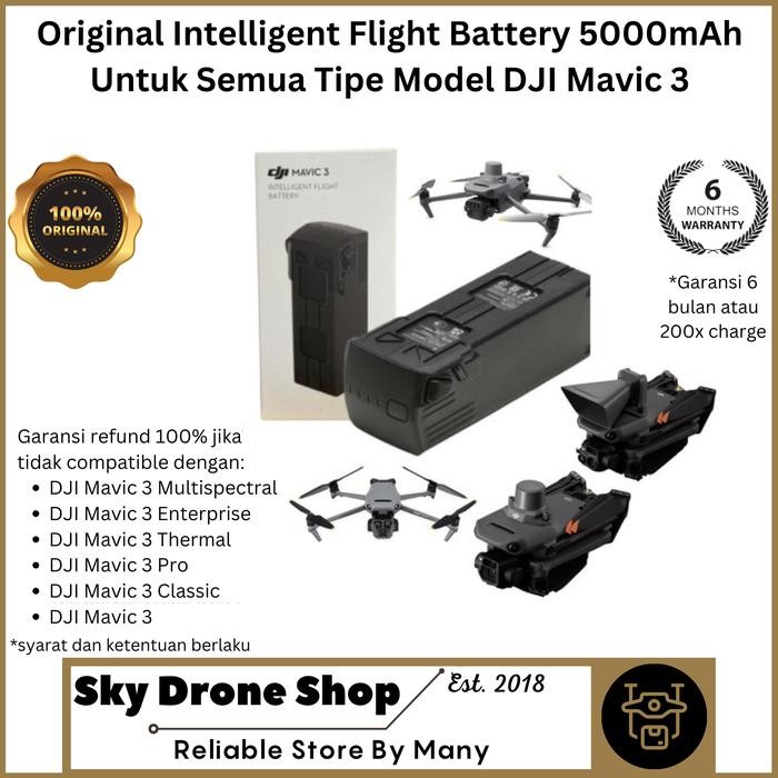 Battery Baterai DJI Mavic 3 Enterprise DJI Mavic 3 Thermal DJI Mavic 3 Multispectral DJI Mavic 3 Pro
