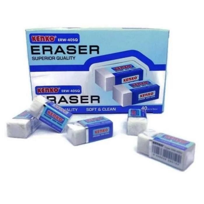 

Penghapus Stip Pensil Kecil Kenko Isi 40Pcsbox