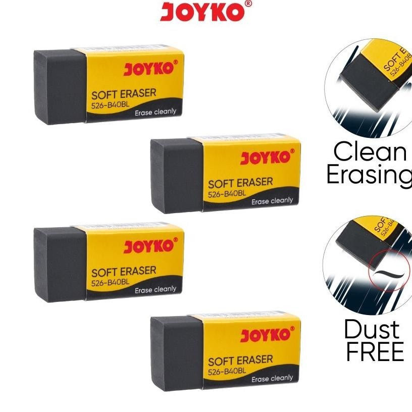 

Box 40Pc Grosir Penghapus Stip Hapusan Joyko Eraser 526B40