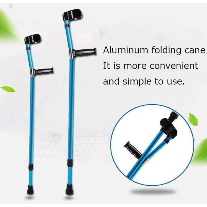 Terbaru Tongkat Bantu Jalan F Lipat Tongkat Jalan Lipat Walking Stick Crutch Tongkat Lipat Tongkat J