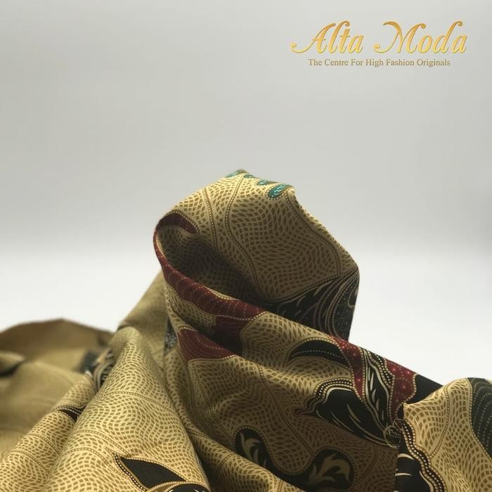 Batik Katun Motif Ikan Gold - Modern (1M) (Alta Moda)