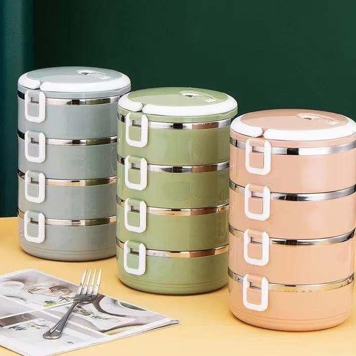 King Balance Kotak Makan Rantang Makan Siang Stainless Susun Kotak Bento Besar Rantang Makan Mewah 3