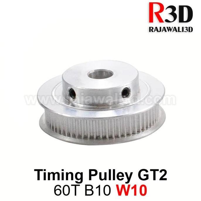 GT2 TIming Pulley 60 Teeth Bore 10mm Belt 10mm