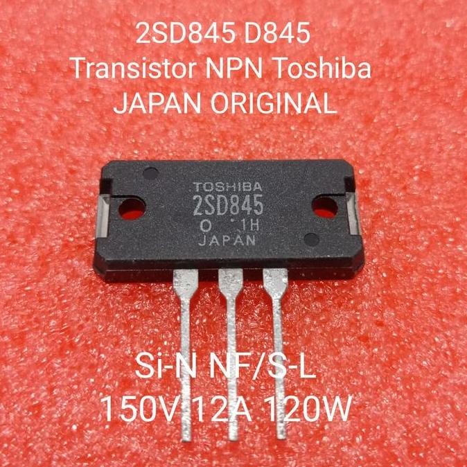 2Sd845 D845 Transistor Npn Toshiba Japan Ori