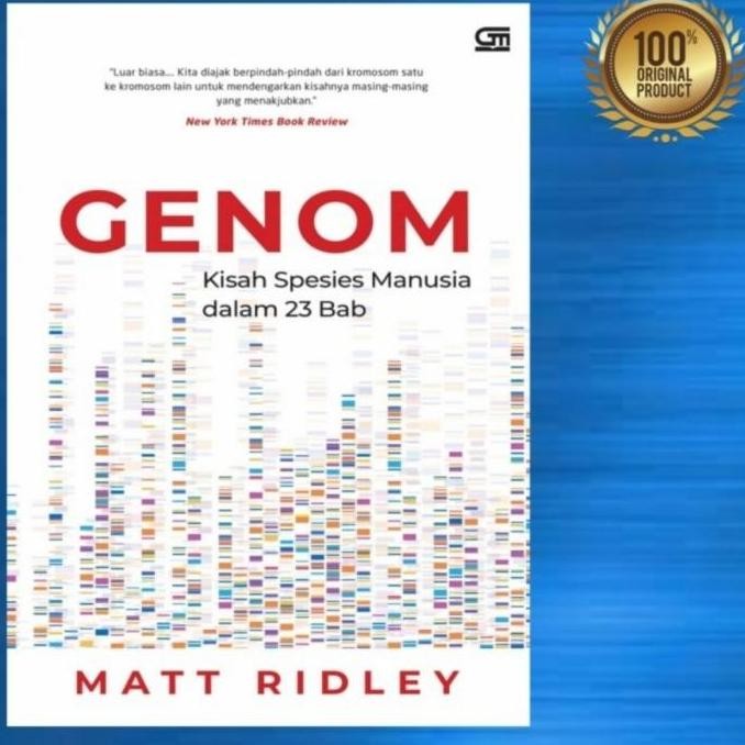 Buku Genom : Kisah Spesies Manusia Dalam 23 Bab - Original