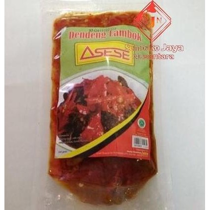 

Dendeng Lambok Asese 250 gram/ dendeng lambok balado asli pedas padang LL