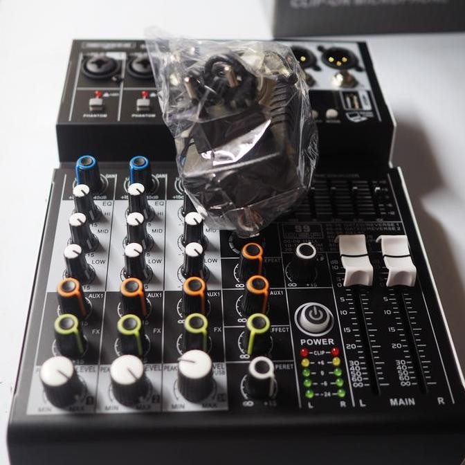 Recording Tech Basic 4 Mixing Console | Audio Mixer 4 Channel Basic4