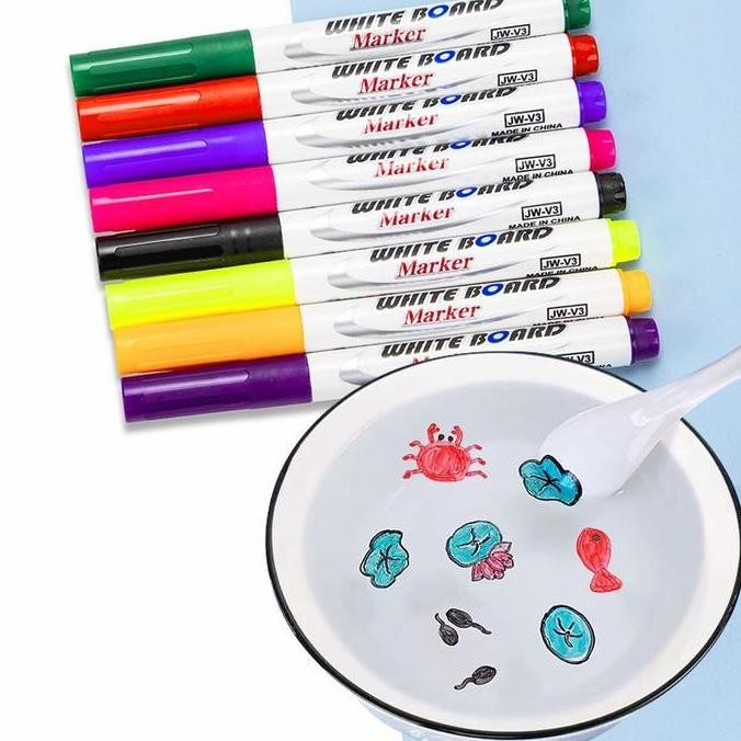

Spidol Ajaib Mengapung Di Air Magic Marker Floating Pen Water Based