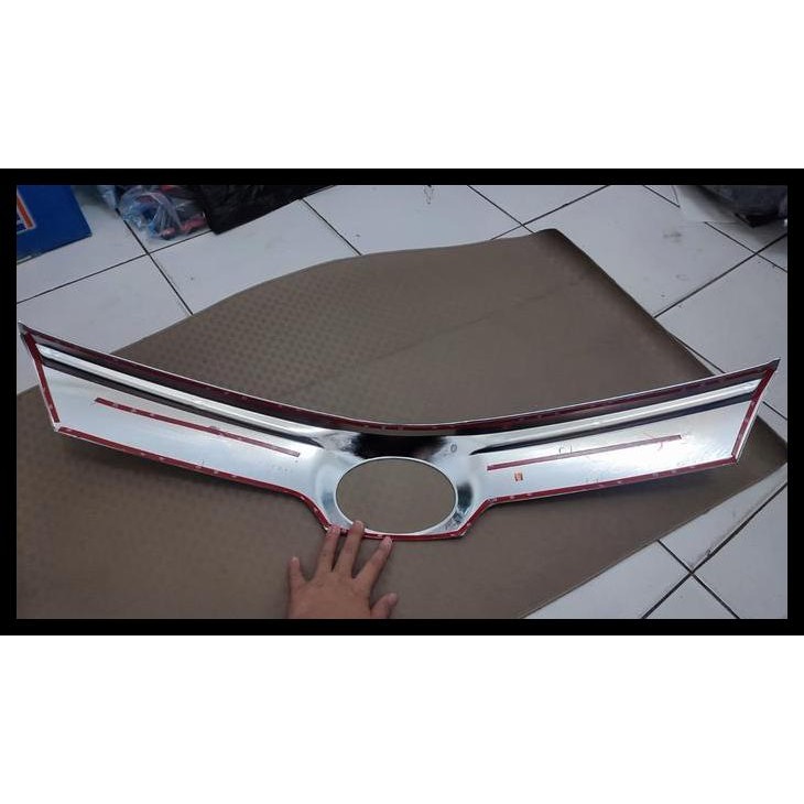 TERBARU COVER GRILL DEPAN MOBIL AVANZA VELOZ 2019UP CHROME 