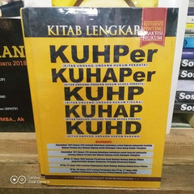Buku Kuhper,Kuhaper,Kuhp,Kuhap,Kuhd Edisi Lengkap