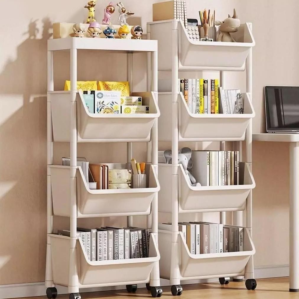 Best Rak susun serbaguna Rak buku Rak mainan anak Rak plastik susun Rak susun bayi lucu Rak buku sek