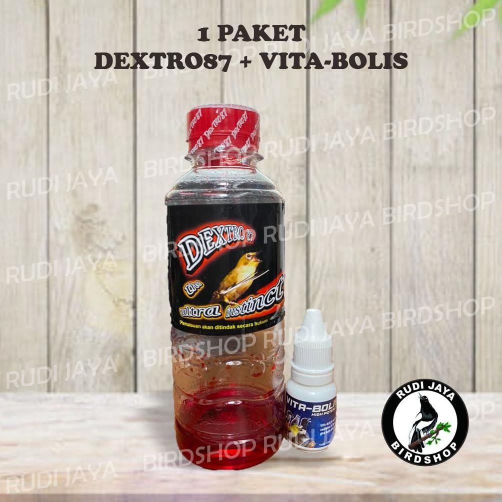 Dgh-43 Rwet-23 1 Paket Dextro87 + Gspot + Vita-Bolis Vitabolis + Vitasol High Vitamin Lomba Harian D