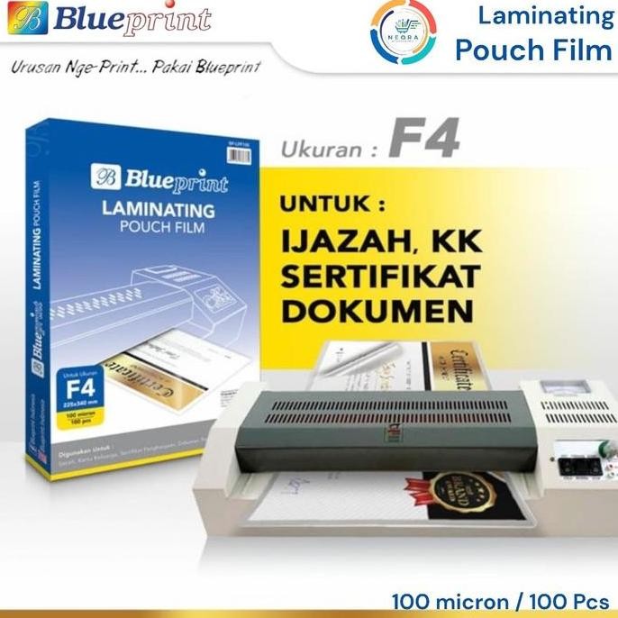 

Blueprint Bp-Lpf100 Laminating Pouch Film F4 100 Micron | Isi 100 Pcs Co