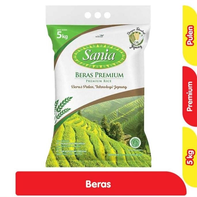 

BERAS PREMIUM SANIA 5KG MURAH HM