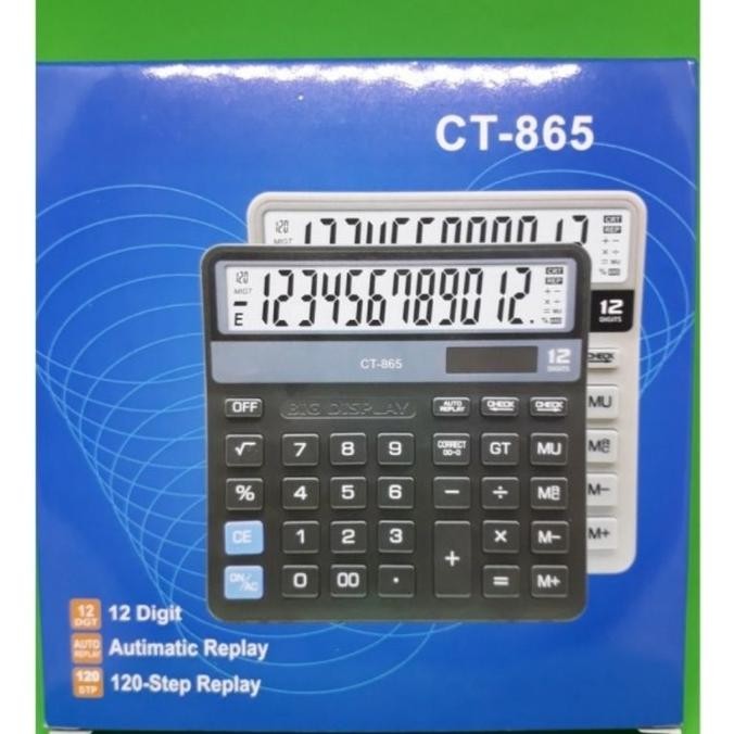 

If56 Vf-52 Kalkulator Meja Ct 865 - Check & Correct Calculator Desktop Ct865 Hemat