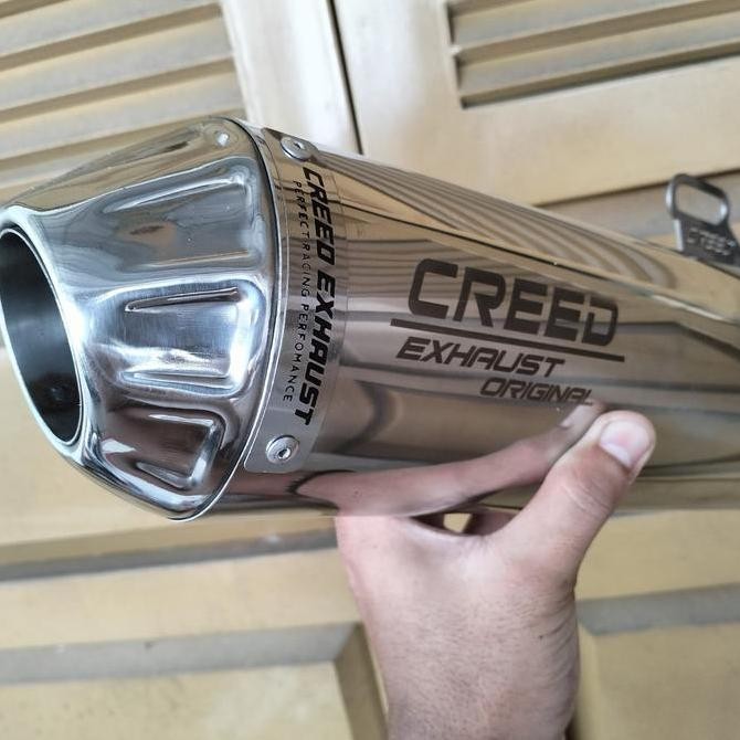 knalpot racing creed exhaust for crf 150l klx 150 d-tracker wr 155 Original