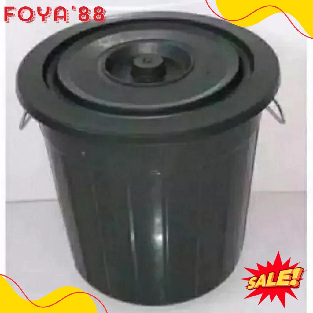 Sale Ember Plastik Warna Hitam 30 Liter Gagang Kuning Gratis Gayung