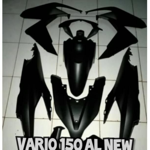 Murah Full Satu Set Body Halus Vario New 150 Tahun 2019 2020 2021 Hitam Doff