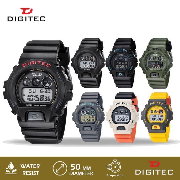 Promo Jam Tangan Digital Digitec Dg-5098T Dg-5098 Original Resmi Bu-100