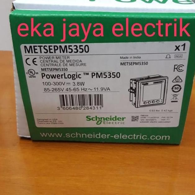 Pm 5350 Power Meter Power Logic Metsepm5350 Pm5350 Schneider Electric