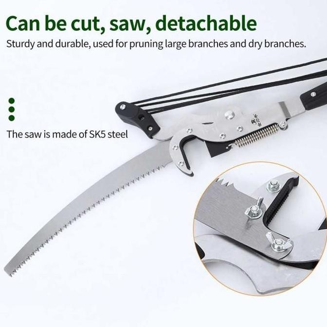 TERLARIS - Gergaji Pemotong Ranting Dahan Galah Alat Potong Dahan Ranting