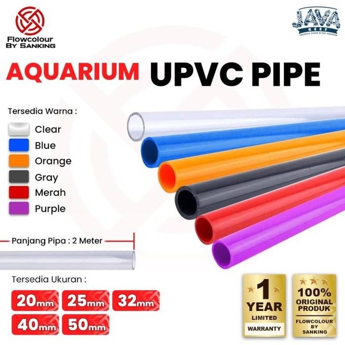 

FLOWCOLOUR SANKING PVC Pipe 2mm (Red)
