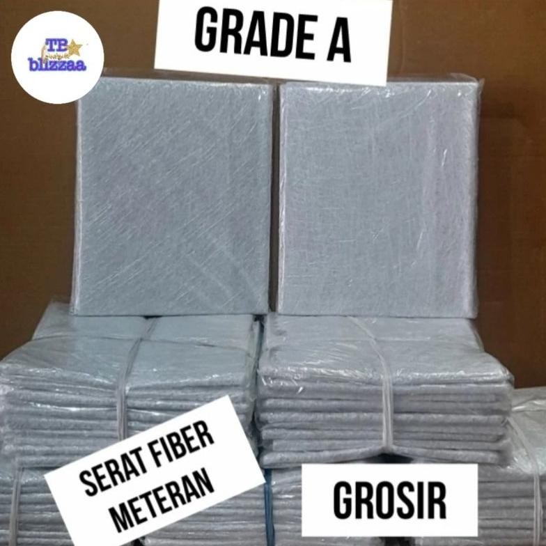 Serat Fiber Meteran Serat Fiber Grade A Per 1 MTR Serat Waterproof Aquaproof No Drop Elastex Serat F