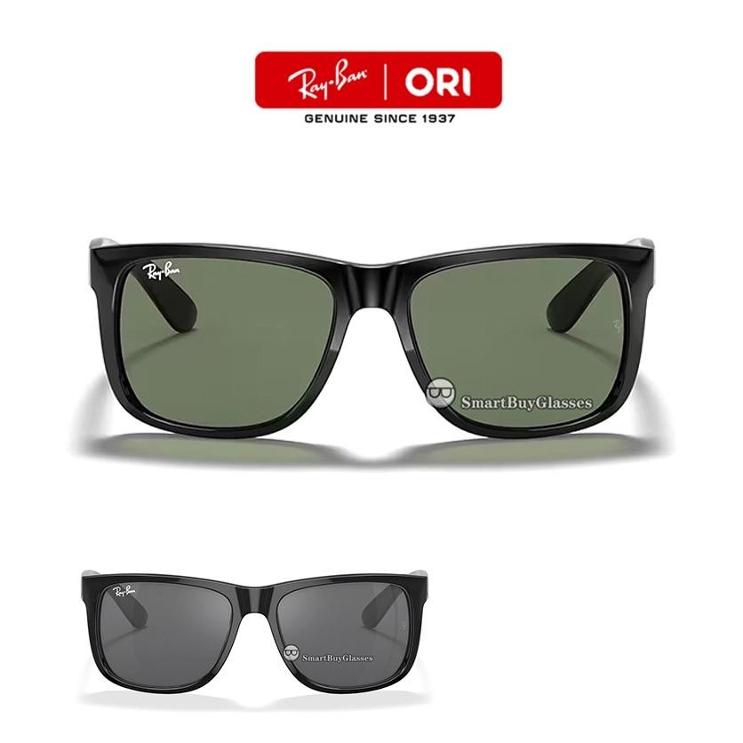 Kacamata Hitam Rayban Rb4165 Justin Large Rayban Sunglasses Bla Green Pria Wanita