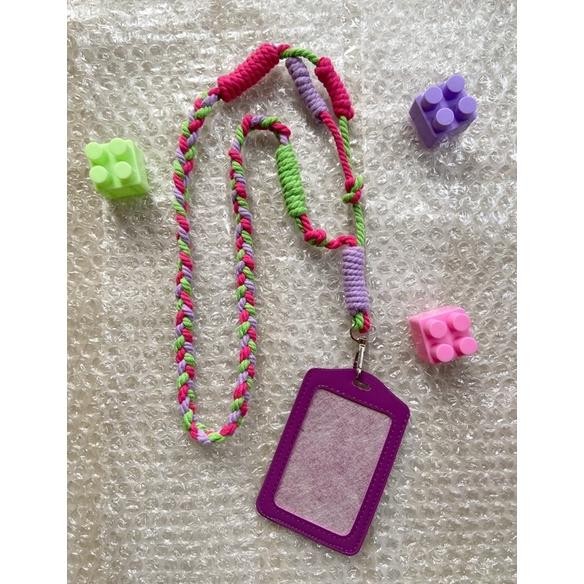 

Hemat Lanyard Id Card Macrame // Ready Hemat