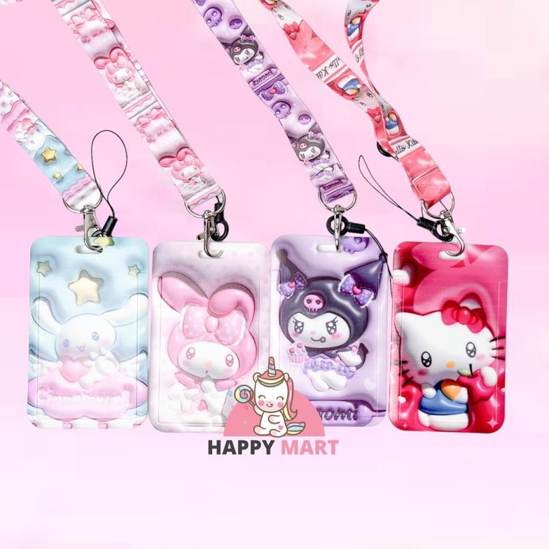 

He13 Lanyard 3D Art Sanrio Kuromi / Melody / Cinnamoroll He13