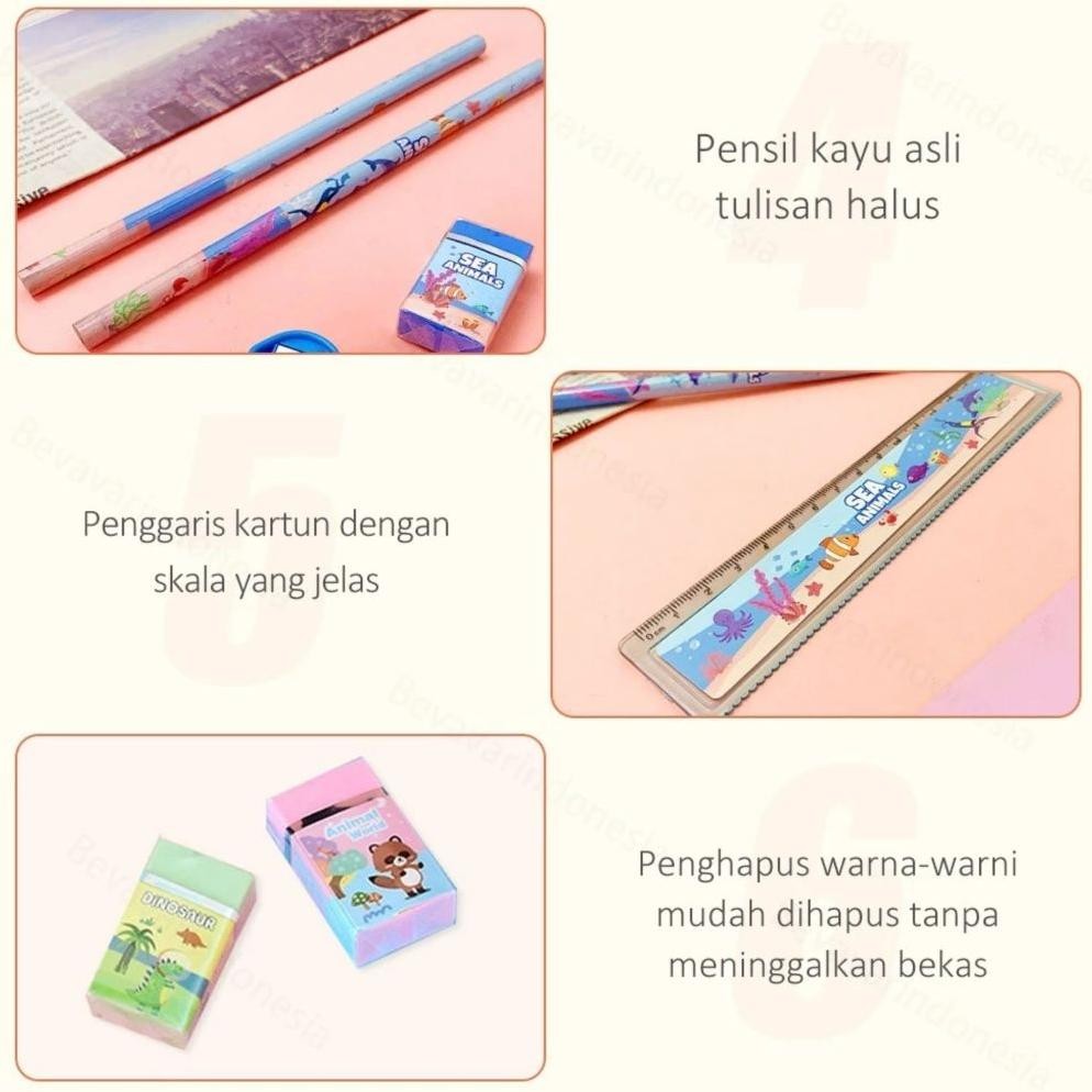 

Dw-45 Student Set Alat Tulis Sekolah Karakter Cowok Astro Cars 7 In 1 Gio 8015