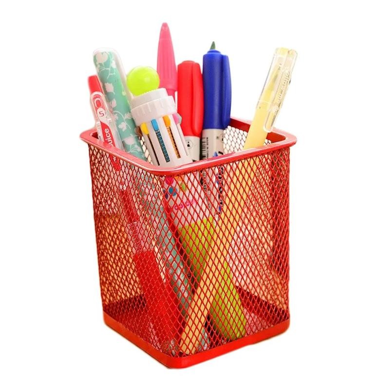 

Mega Sale Tomstore.Id R010 Tempat Alat Tulis Pensil Pena Bulat Besi Pen Pensil Import Murah