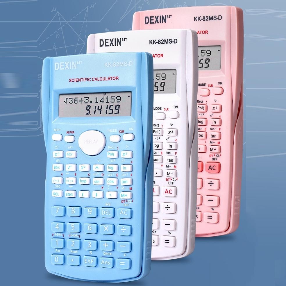 

Rt-342 Kalkulator Scientific Function / Kalkulator Ilmiah 12 Digit Warna Pastel Bs Rt-342