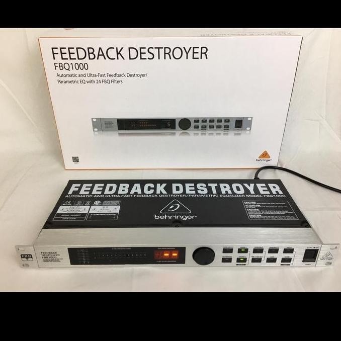 BEHRINGER FEEDBACK DESTROYER BEHRINGER FBQ1000 FBQ 1000 ANTI FEEDBACK ORIGINAL DAN TERPERCAYA