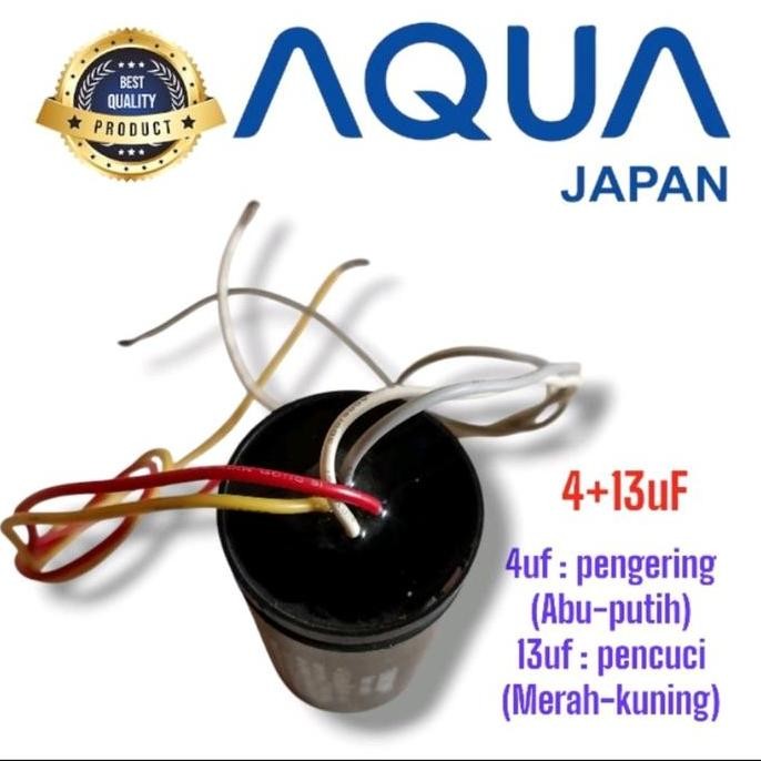 KAPASITOR CAPASITOR MESIN CUCI AQUA 12-16KG MESIN CUCI 2 TABUNG