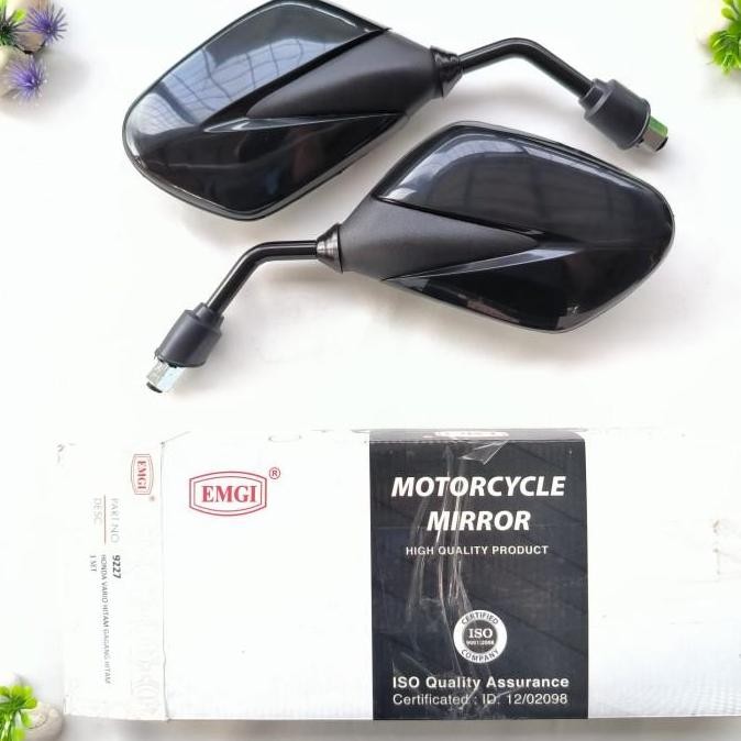 SPION MOTOR VARIO LAMA 110 TECHNO KARBU KACA CEMBUNG PENDEK EMGI 9227 tw