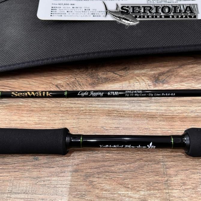BEBAS ONGKIR - JORAN ROD YAMAGA BLANKS SEAWALK LIGHT JIGGING 67UL MADE IN JAPAN