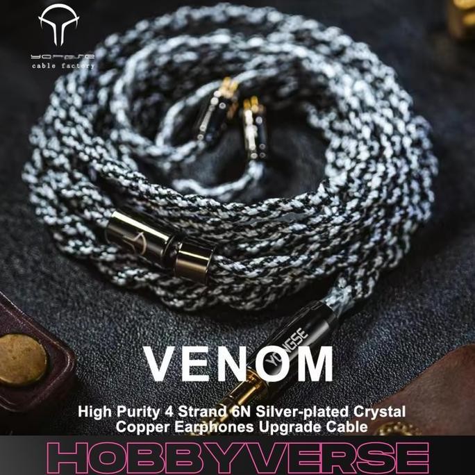 Yongse Venom In Ear Monitor Cable IEM Earphone [terbaik]