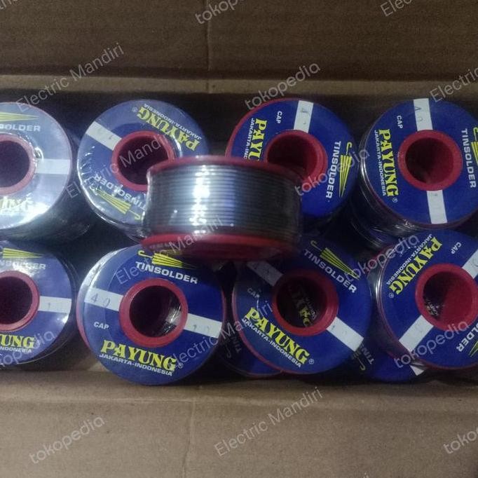 Bst Ready Kawat Timah Solder 250 Gram 1/4 Kg 1Mm Cap Payung Best Seller