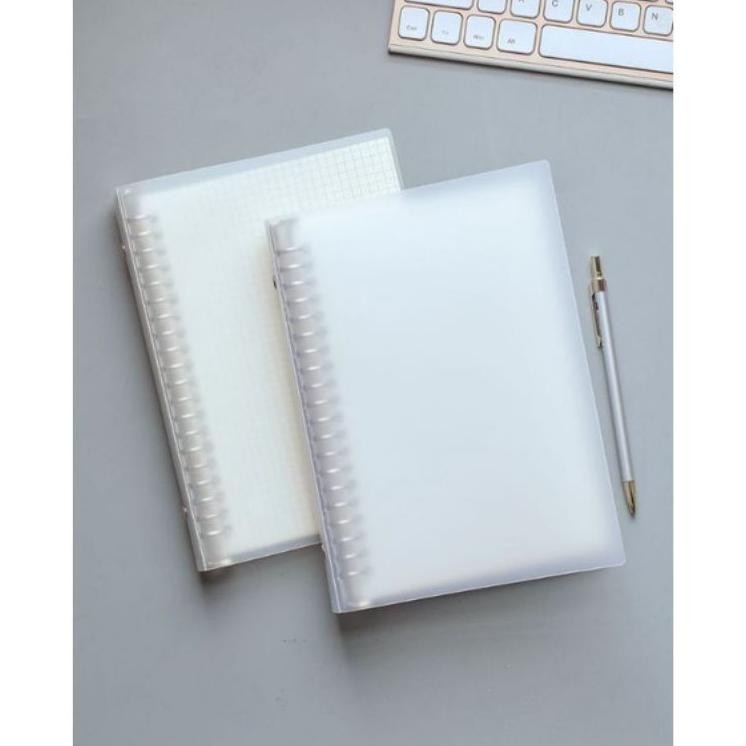 

Buku Binder A5Buku Binder B5 Buku Binder Book R Isi 25 Lembar 50 Halanbinder Transparan Hitam Polos