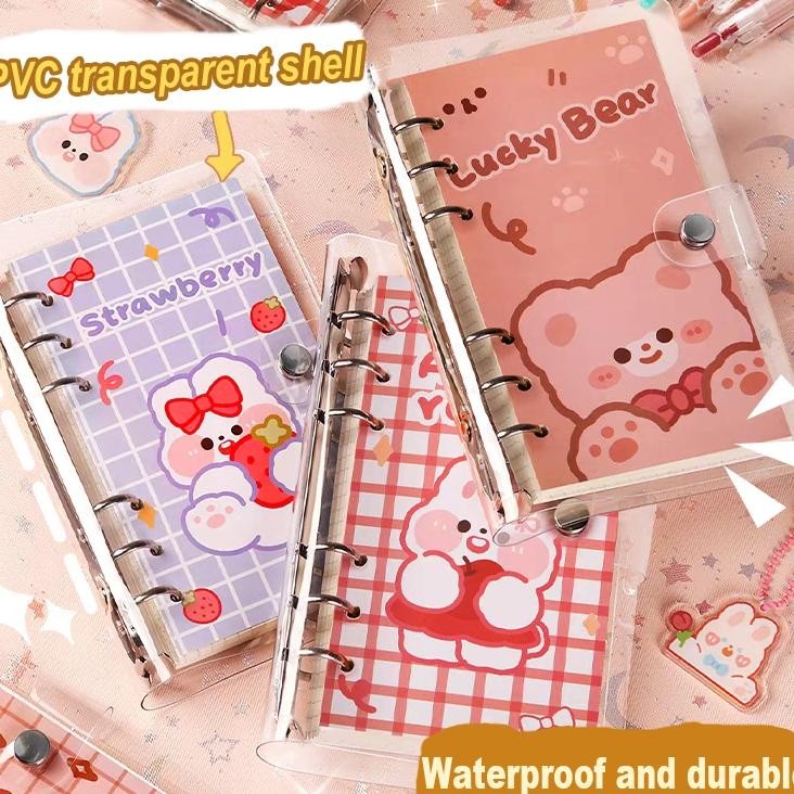

Binder Note A6 80 Lembar Lucu Kter Character Daily Planner Aesthetic Estetik