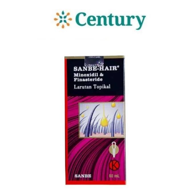 SANBE-HAIR 60 ML / MINOXIDIL / FINASTERIDE / MINOXIDIL 5% /  FINASTERI ORIGINAL DAN TERPERCAYA
