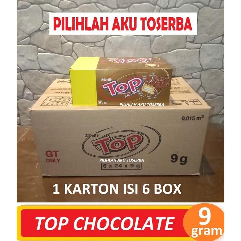 

Murah Delfi Top Chocolate 9 Gram Isi 24Pcs / Box- ( Harga 1 Dus Isi 6 )
