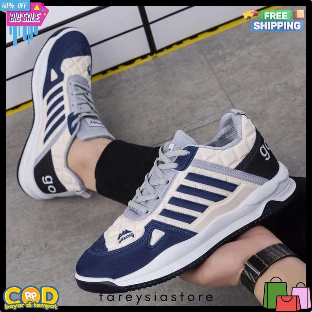 Sepatu sneakers pria wanita sporty | Sepatu olahraga | Sepatu jogging | Sepatu Lari | sepatu casual 