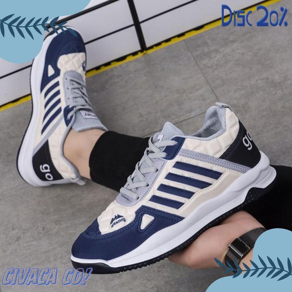 Sepatu sneakers pria wanita sporty | Sepatu olahraga | Sepatu jogging | Sepatu Lari | sepatu casual 