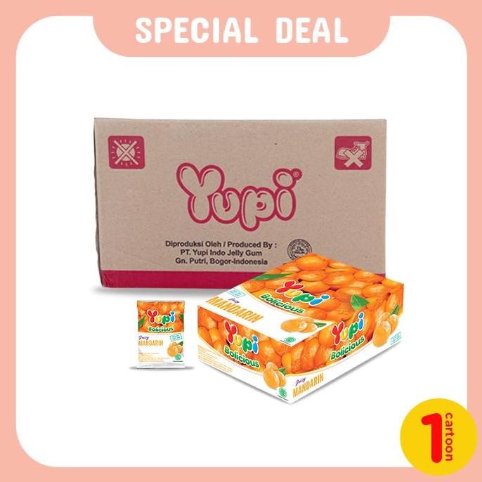 

Grosir Yupi Bolicious Mandarin Carton